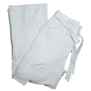 Street Flap Pocket Tie Belted Cargo Pants Size Medium (6) EUC (possibly NWOT)